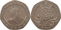 GREAT BRITAIN 20 PENCE Elisabeth II. (1952-) -