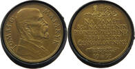 Tschechoslowakei Medaille Masaryk Thomas Garrigue (1850-1937) - auf seinen 85.Geburtstag in originale Etui -