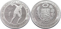 PERU 20 SOLES PERU 20 SOLES 1996 PATTERN ALUMINIUM PROOF EXONUMIA -