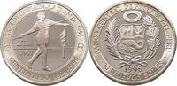 PERU 20 SOLES PERU 20 SOLES 1996 PATTERN SILVER PROOF EXONUMIA -