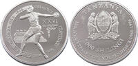 TANZANIA 2000 SHILINGI 2000 SHILINGI 1996 ALUMINIUM PATTERN PROOF -
