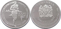 TANZANIA 2000 SHILINGI 2000 SHILINGI 1996 ALUMINIUM PATTERN PROOF -