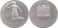 TANZANIA 2000 SHILINGI 2000 SHILINGI 1996 ALUMINIUM PATTERN PROOF -