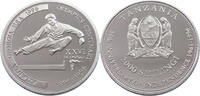 TANZANIA 2000 SHILINGI 2000 SHILINGI 1996 ALUMINIUM PATTERN PROOF -