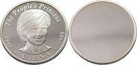 ZAMBIA 500 KWACHA 1 OZ SILVER PROOF PATTERN DIANA -