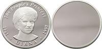 ZAMBIA 500 KWACHA 1 OZ SILVER PROOF PATTERN DIANA -