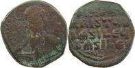 BYZANTINE EMPIRE FOLLIS BASILIUS II. 976-1025 FOLLIS RATTO 1959 -