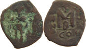 BYZANTINE EMPIRE FOLLIS CONSTANS II 641-668 FOLLIS RATTO 1603 RR YEAR 7 -