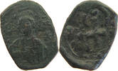 BYZANTINE EMPIRE FOLLIS EDESSA ANONYMOUS. 1078-1081 FOLLIS RATTO 2499 RR -