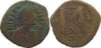 BYZANTINE EMPIRE FOLLIS JUSTIN I. -