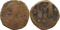 BYZANTINE EMPIRE FOLLIS JUSTIN I. -