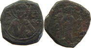 BYZANTINE EMPIRE 1/2 FOLLIS MANUEL I. COMNENUS 1143-1180 1/2 FOLLIS RATTO 2137 RR -