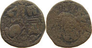 BYZANTINE EMPIRE FOLLIS OVERSTRUCK -
