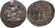 HUNNIC TRIBES DRACHM SASSANIAN STYLE -