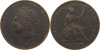 GREAT BRITAIN HALFPENNY GEORGE IV. (1820-1830) -