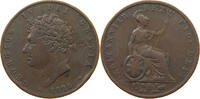 GREAT BRITAIN HALFPENNY GEORGE IV. (1820-1830) -