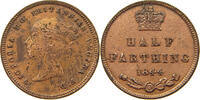 GREAT BRITAIN HALF FARTHING Victoria 1837-1901 -