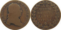 AUSTRIAN NETHERLANDS 2 LIARDS FRANZ II. 1792-1835 -