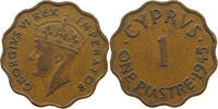 CYPRUS PIASTRE George VI. (1936-1952) -