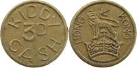 HONG KONG TOKEN HONG KONG PLASTIC TOKEN KIDDY 3D CASH -