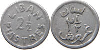 LEBANON 2 1/2 PIASTRE -