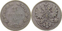Finnland 25 pennia Nikolaus II. 1894-1917 -