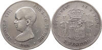 SPAIN 5 PESETAS ALFONSO XIII. 1886-1941 -