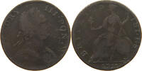 BRITAINS ISLES TOKEN BRITAINS ISLES 1721 GREGORY III PON Evasive Colonial Copper -