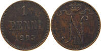 FINLAND PENNI Nikolaus II. (1894-1917) -