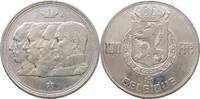 BELGIUM 100 FRANCS LEOPOLD III. (1934-1951) -