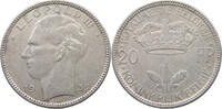 BELGIUM 20 FRANCS LEOPOLD III. (1934-1951) -
