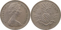 BAHAMAS 5 CENTS -