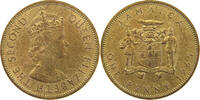 JAMAICA PENNY Elizabeth II. (1952-) -