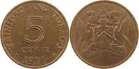 TRINIDAD TOBAGO 5 CENTS -