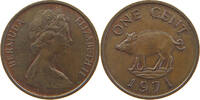 BERMUDA CENT Elizabeth II. (1952-) -