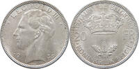 BELGIUM 20 FRANCS LEOPOLD III. (1934-1951) -