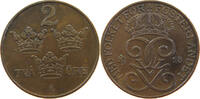 SWEDEN 2 ÖRE Gustav V. (1907-1950) -