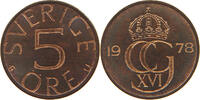 SWEDEN 5 ÖRE Karl XVI. Gustav (1973) -