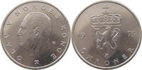 NORWAY 5 KRONER 1975 Olav V. (1957-1991) SS+ 8,00 EUR  plus 5,99 EUR verzending