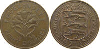 GUERNSEY 8 DOUBLES Elizabeth II. (1952-) -