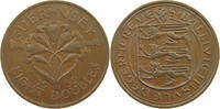 GUERNSEY 8 DOUBLES Elizabeth II. (1952-) -