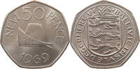 GUERNSEY 50 PENCE Elizabeth II. (1952-) -