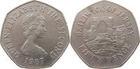 JERSEY 50 PENCE Elizabeth II. (1952-) -