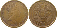 ISLE OF MAN 2 PENCE Elizabeth II. (1952-) -