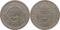 PORTUGAL 100 REIS CARLOS I. (1889-1908) -