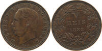 PORTUGAL 5 REIS LOUIS I. (1861-1889) -