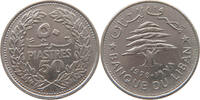 LEBANON 50 PIASTRES 1978 SS 5,00 EUR  plus 5,99 EUR verzending