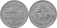 LEBANON 5 PIASTRES 1952 SS 5,00 EUR  plus 5,99 EUR verzending
