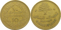 LEBANON 10 PIASTRES 1969 SS 5,00 EUR  plus 5,99 EUR verzending