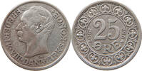 DENMARK 25 ÖRE 1907 Frederik VIII. (1906-1912) SS 14,00 EUR  plus 5,99 EUR verzending